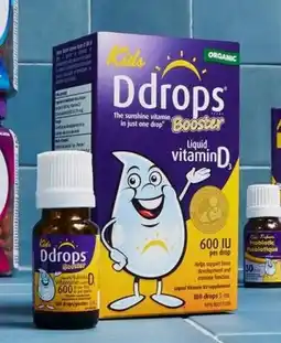 Walmart Kids Ddrops Booster liquid vitamin D3 offer