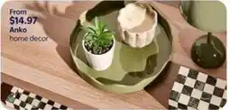 Walmart Anko home decor offer