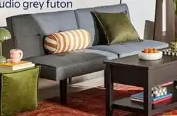 Walmart Mainstays studio grey futon offer
