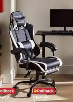 Walmart GTRacing gaming chair offer