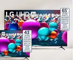 Walmart LG 65" UA7500 4K UHD Smart TV offer