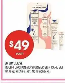 Shoppers Drug Mart Embryolisse multi-function moisturizer skin care set offer