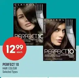 Shoppers Drug Mart Perfect 10 hair colour offer