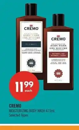 Shoppers Drug Mart Cremo moisturizing body wash offer