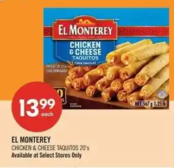Shoppers Drug Mart El monterey chicken & cheese taquitos offer