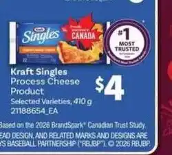 Atlantic Superstore Kraft Singles Process Cheese offer