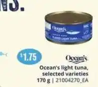 Atlantic Superstore Ocean's light tuna offer