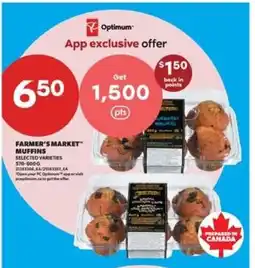 Real Canadian Superstore Farmer's market muffins offer
