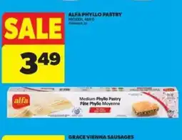 Real Canadian Superstore Alfa phyllo pastry frozen offer
