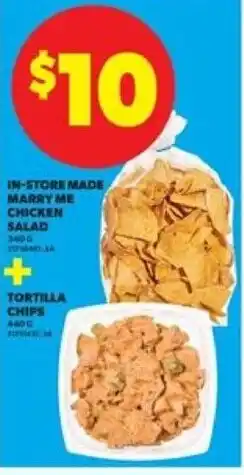 Real Canadian Superstore In-store made marry me chicken salad offer