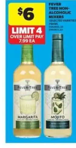 Real Canadian Superstore Fever tree non- alcoholic mixers offer