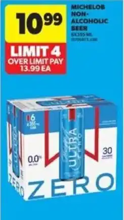 Real Canadian Superstore Michelob non- alcoholic beer offer