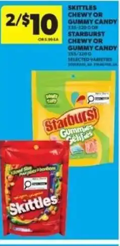 Real Canadian Superstore Skittles chewyor gummy candy offer