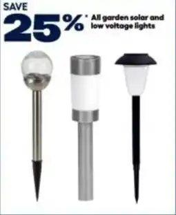RONA All garden solar and low voltage lights offer