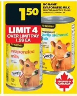 Real Canadian Superstore No name evaporated milk offer