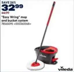 RONA "Easy Wring" mop and bucket system offer