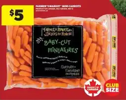 Real Canadian Superstore Farmer's market mini carrots offer