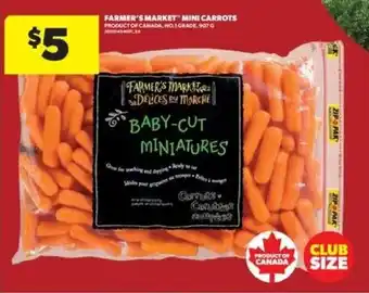 Real Canadian Superstore Farmer's market mini carrots offer