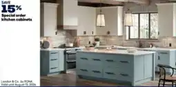 RONA Special order kitchen cabinets offer