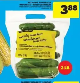 Real Canadian Superstore No name naturally imperfect mini cucumbers offer