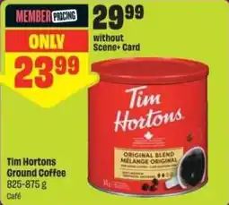 Chalo FreshCo Tim Hortons Ground Coffee offer
