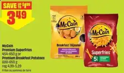 Chalo FreshCo McCain Premium SuperFries or Premium Breakfast Potatoes offer