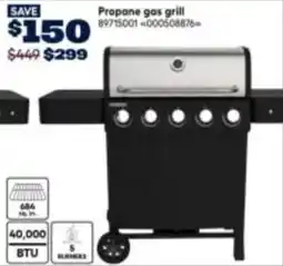 RONA Propane gas grill offer
