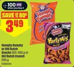 Chalo FreshCo Humpty Dumpty or Old Dutch Snacks or Old Dutch Crunch offer