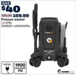 RONA Pressure washer offer