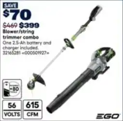 RONA Blower/string trimmer combo offer