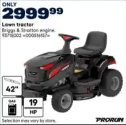 RONA Lawn tractor offer