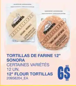 Wholesale Club 12 FLOUR TORTILLAS, 12 UN offer