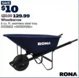 RONA Wheelbarrow offer