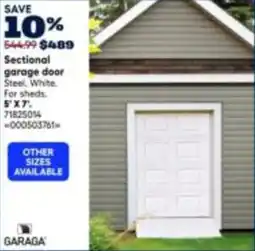 RONA Selectional garage door offer