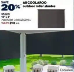 RONA All COOLARO outdoor roller shades offer