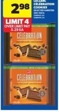 Real Canadian Superstore Leclerc célébration cookies offer