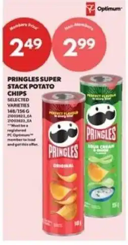 Real Canadian Superstore Pringles super stack potato offer