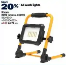 RONA All work lights offer