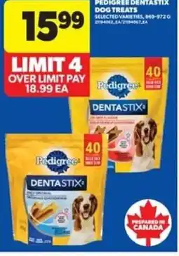 Real Canadian Superstore Pedigree dentastix dog treats offer