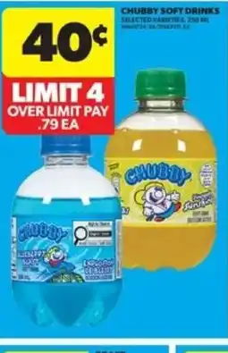 Real Canadian Superstore Chubby soft drinks offer