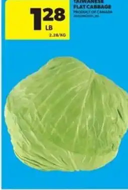 Real Canadian Superstore Taiwanese flat cabbage offer