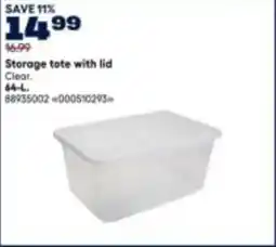 RONA Storage tote with lid offer
