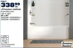 RONA Princeton bathtub offer
