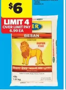 Real Canadian Superstore Sher besan flour offer
