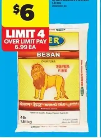 Real Canadian Superstore Sher besan flour offer