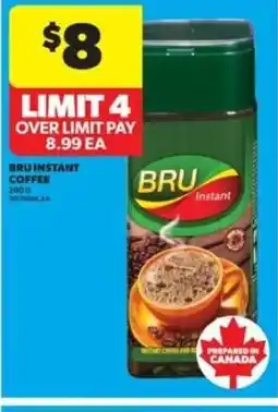 Real Canadian Superstore Bruinstant coffee offer