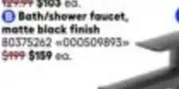 RONA Bath/shower faucet, matte black finish offer