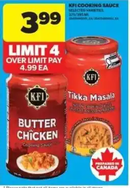 Real Canadian Superstore Kfi cooking sauce offer