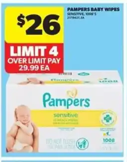 Real Canadian Superstore Pampers baby wipes offer