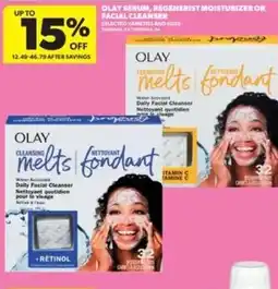 Real Canadian Superstore Olay serum, regenerist moisturizer or facial cleanser offer